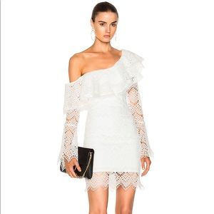 White Antique Lace Dress